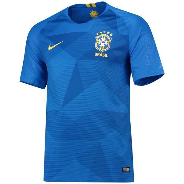 Tailandia Camiseta Brasil Segunda 2018 Azul